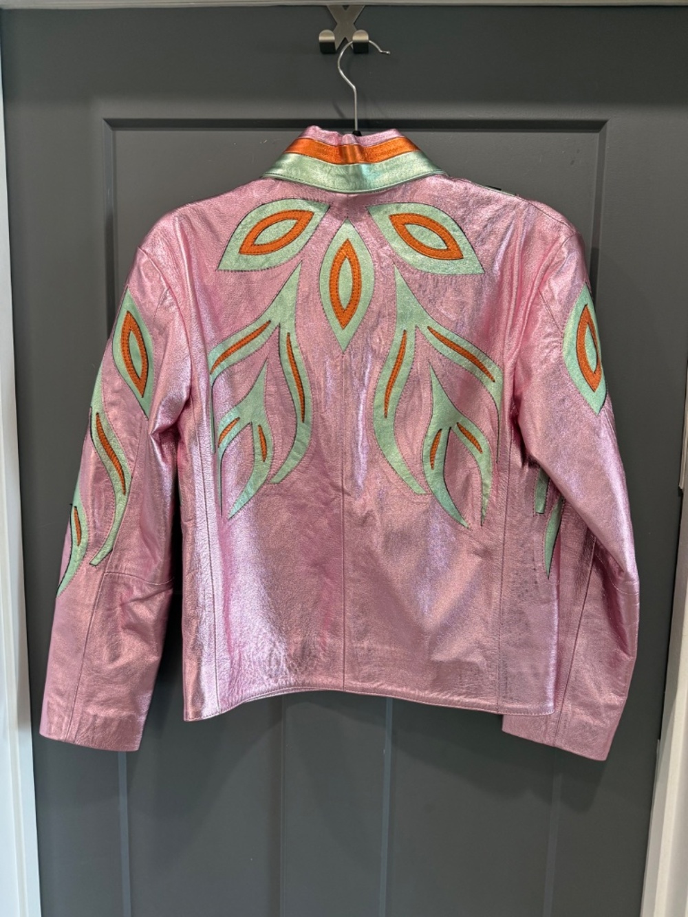 DAN CASSAB 'Wind' Leather Jacket (NWT) - Picture 3 of 3